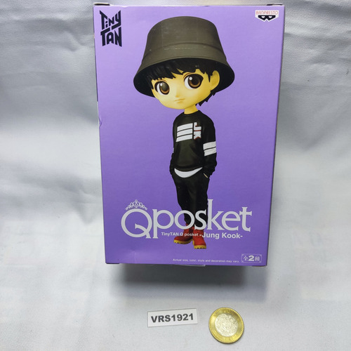 1921 Figura Q Posket Bts Banprest Tinytan Original Jung Kook (Usado)