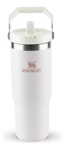 Garrafa Térmica Stanley Flip Straw Hidratação 887ml Quarzto Rosa
