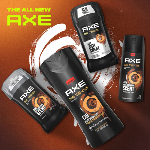 Axe Antiperspirant Stick For Men, Dark Temptation 2.7 Oz, 4