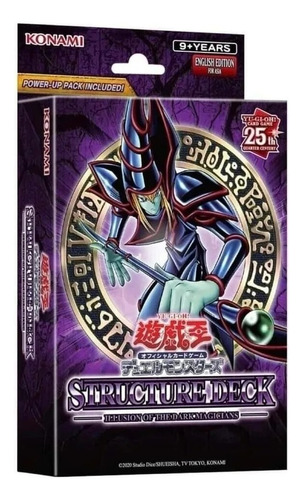 Yugioh Structure Deck: Illusion Of The Dark Magicians Asian