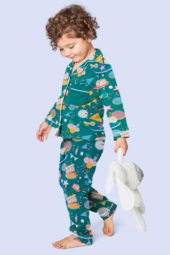 Lazy One Matching Happy Camper Doll Pjs For Dolls And Kids,