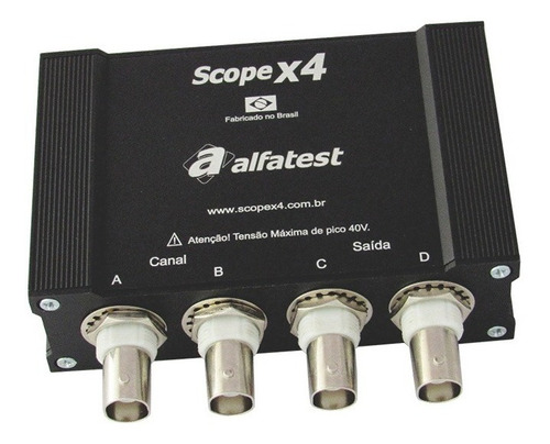 Osciloscópio Automotivo Scope X4 Alfatest