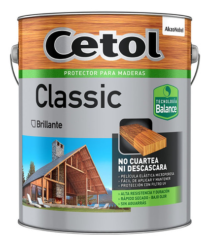 Cetol Classic Balance Protector De Maderas Brillante 1l