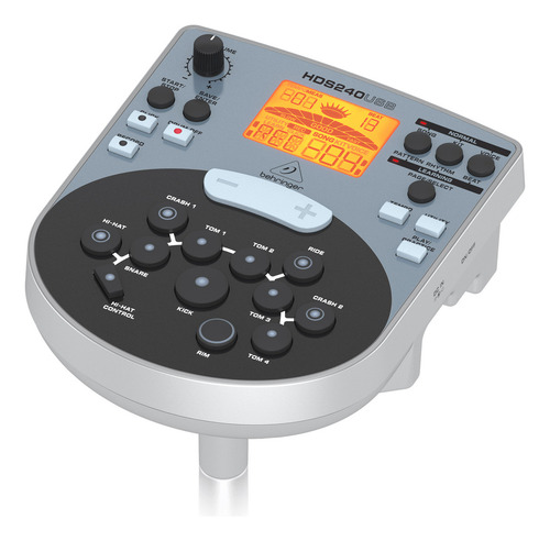 Bateria Eletrônica Behringer Xd80usb 8 Peças Midi 175 Sons Cor Azul