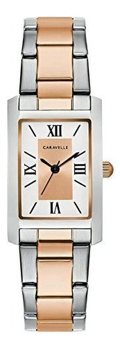 Caravelle By Bulova Ladies Dress Reloj De Acero Inoxidable D