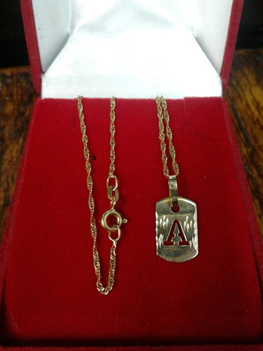 Cadenas Para Bautizo De Oro 18kl Y 10kl