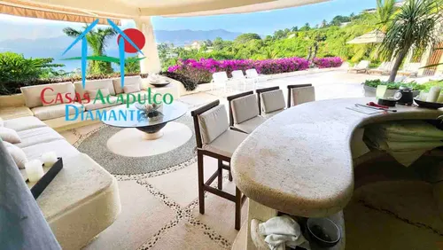 Cad Villa Del Mar. Alberca, Vista A La Bahía Y Cancha De Tenis
