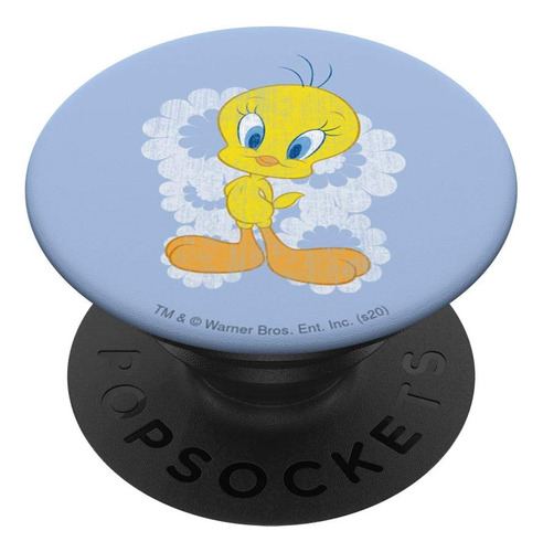 Looney Tunes Retro Tweety Popsockets - Agarre Y Soporte Para