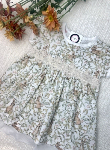 Vestido Bebe Bamby Verde