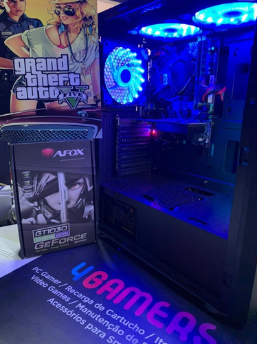 Imagem 4 de 10 de Pc Gamer Streamer I5 16gb Ssd Monitor Kit Gamer Nfe Brinde