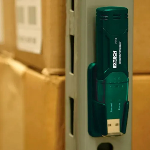 Registrador De Datos Usb Temperatura Con Alarma Extech Th10