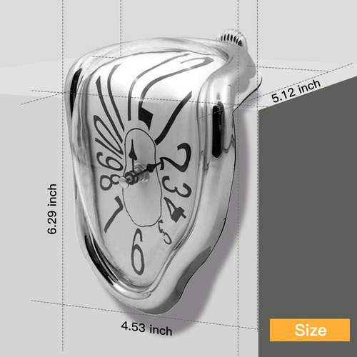 Reloj Derretido Dalí Españolreloj Alarma Para El Dormitorio