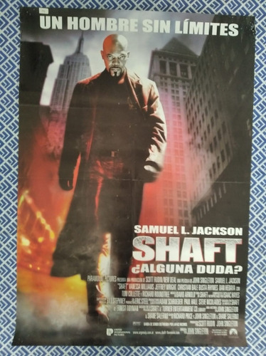 Afiche Original - Shaft - Original Cine!!!