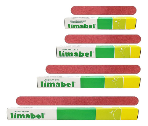 Limas Esmeril No 11 X 12 Unid. Limabel Marrón Claro Lisa