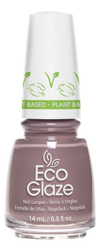 Esmalte De Uñas China Glaze Eco Notice My Lotus Violeta 14ml Color Violeta Gris