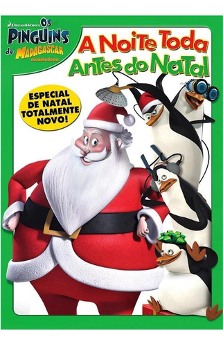 Os Pinguins De Madagascar - A Noite Toda Antes Do Natal Dvd