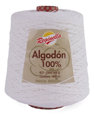 Cono Algodon 100% 500grs Reginella