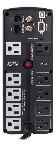 Ups Cyberpower Cst135xlu-r 1350va 810w Avr Usb Lcd (Reacondicionado)