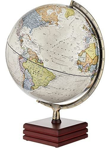 Globo Terráqueo Marca Waypoint / Sin Iluminación