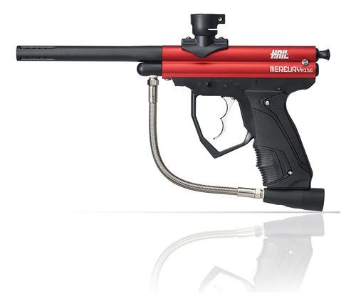 Marcador De Paintball Semiautomatico Mercury Rise Hail Rojo