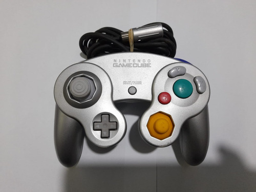 Control Original Para Nintendo Game Cube,color Plata