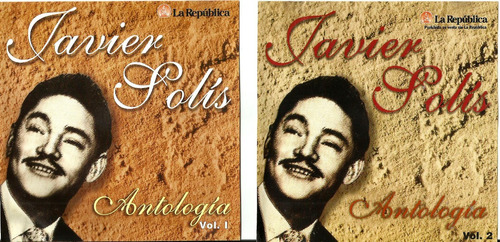 Cd Javier Solis - Antologia Vol. 1 Y Vol 2 (1997)