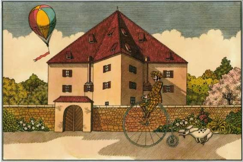 Lámina 45x30 Cm. - Ilustración 06 De Praga - Rep. Checa 1894
