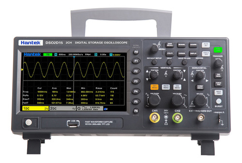 Osciloscopio, Herramienta Multiusos (7) Digital Hantek Dso2d