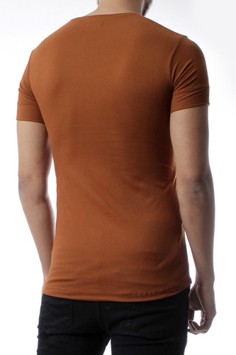 Imagen 2 de 3 de Remera Lisa Basica Gamuzada Hombre No End 36208