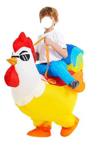 Set Inflable Para Fiestas Con Forma De Gallo, 80 190 Cm, C
