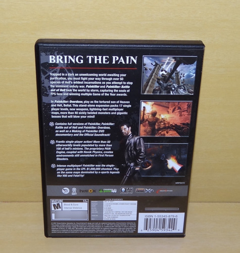 Painkiller Triple Dose (1, Battle Out Of Hell, Overdose)- Pc (Usado)