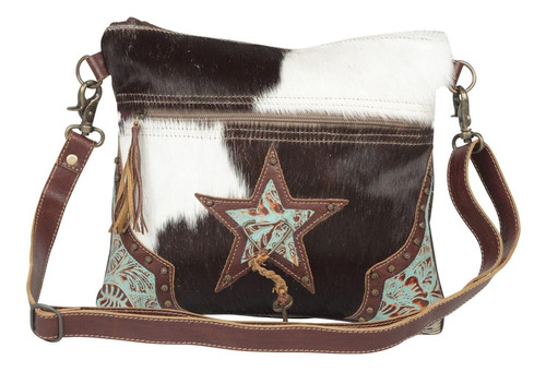 Bolsa Myra Bolsa North Star De Lona Y Pelo S-4394