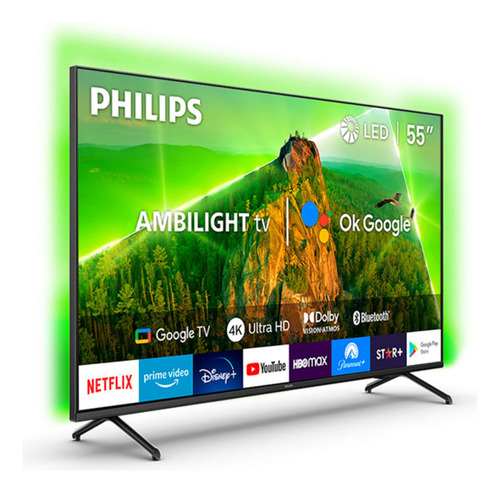 Philips Led Smart Tv Ambilight 55 Uhd 4k 55pud7908