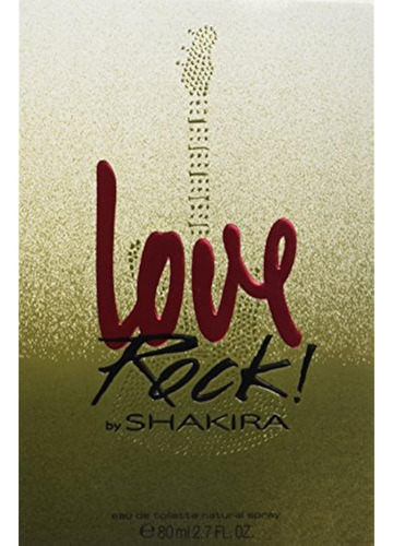 Perfume Shakira Love Rock Eau De Toilette 80 Ml Mujer