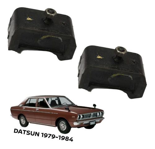 Soportes Motor Izquierdo Y Derecho Datsun 1983 1600j