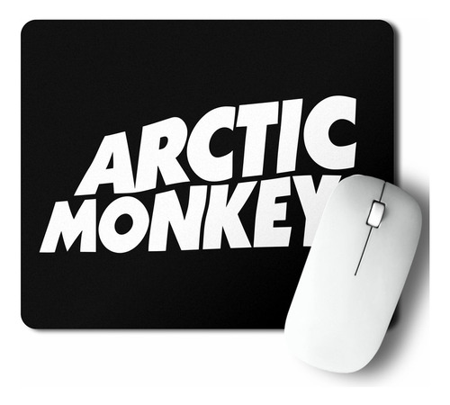 Mouse Pad Arctic Monkeys White (d1276 Boleto.store)