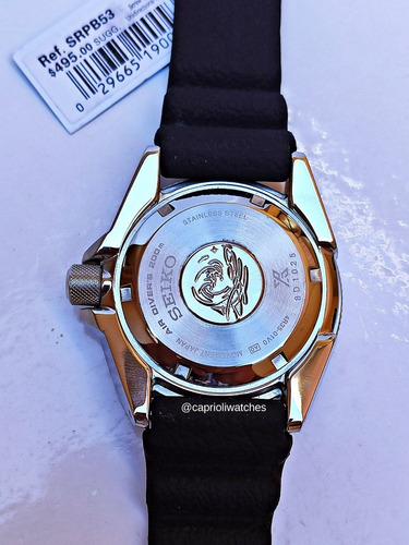 Incrível Relógio Seiko Samurai Srpb53 Igual A Novo Aproveite