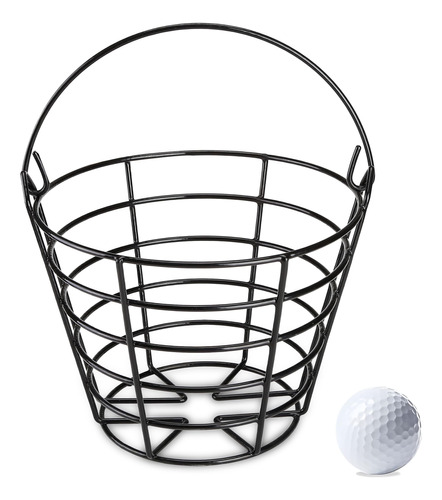 Cesta Pelota Golf Gama Metalica 1 Para Hombr Cubo Asa Niño X