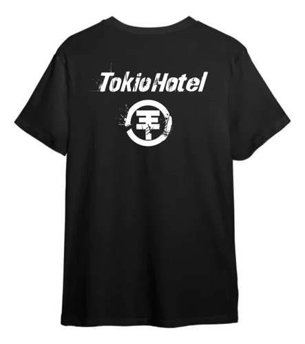 Remera Tokio Hotel Algodón Negra Todos Los Modelos !