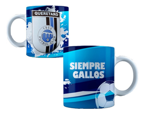 Taza De Equipos De Futbol Mexicanos Ligamx America Gallos