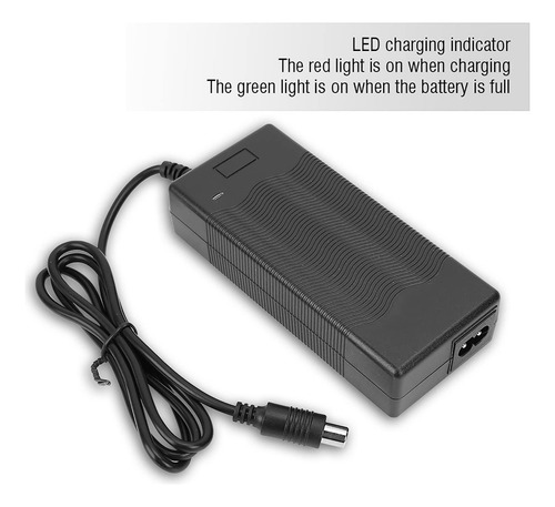 Carregador de Bateria Haofy, Carregador de Scooter Elétrico, Carregador de Patinete, Carregador 42v 2a Xiaomi Mobility Scooter/cadeira de rodas elétrica/golf Buggy Charger Fonte de Alimentação