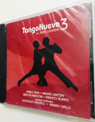 Cd Tango Nuevo 3 Jaime Wilensky (nuevo Sin Abrir)