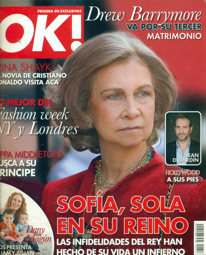 Revista Ok! No. 218 // SofĂa, Sola En Su Reino (Usado)
