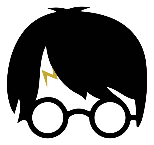 Vinil Sticker Harry Potter + Sorpresa Pared, Auto, Cristal