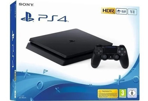 Imagen 1 de 2 de Playstation 4 Slim 1tb Original + Juego Tienda Nueva Sellad