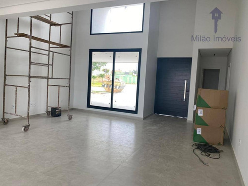 Imagem 1 de 19 de Casa 3 Suítes À Venda, 255 M², Alphaville Nova Esplanada 3 Em Votorantim/sp - Ca0510
