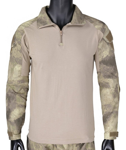 Polera Táctica Del Ejército Militar Camo Bdu Combat, Camiset