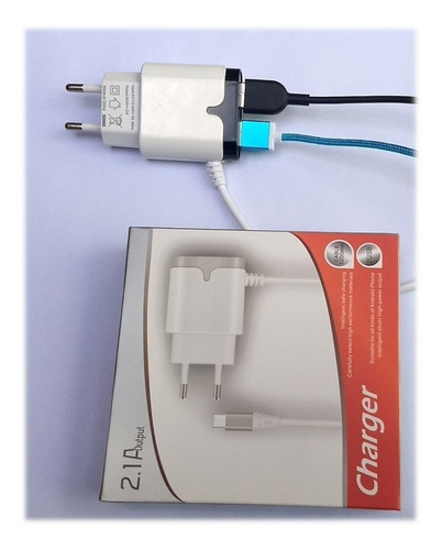 Kit 10 Carregadores V8 Celular / Cx Som 3 X 1 Charger 2.1a