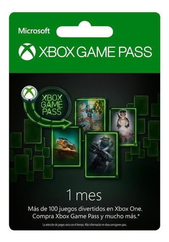 Xbox Game Pass 1 Mes Código Digital