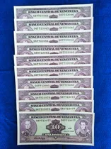 Comprar Ser De 10 Billetes Venezolanos Fuera De  Circulacion